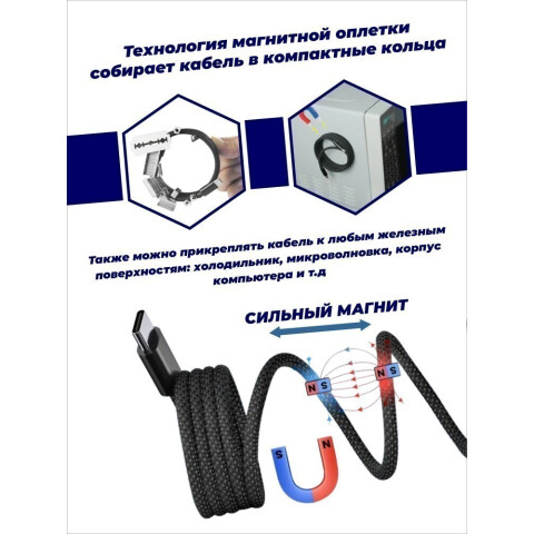 Кабель USB Type-C - Lightning, 1м, SmartiNext SN-CM-TCL_1