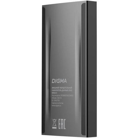 Внешний накопитель SSD 512Gb Digma MEGA X (DGSM8512G2MGG)_1