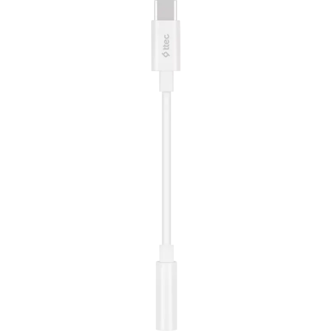 Переходник USB Type-C - 3.5 Jack, ttec 2AK04 White