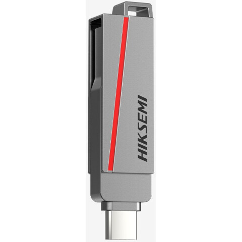 USB Flash накопитель 64Gb HIKSEMI DUAL SLIM Grey_1