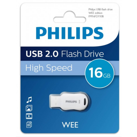 USB Flash накопитель 16Gb Philips WEE 2.0 (FM16FD110B)