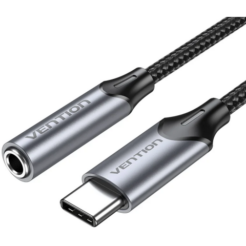 Кабель USB Type-C - 3.5 Jack, 0.1м, Vention BGMHA