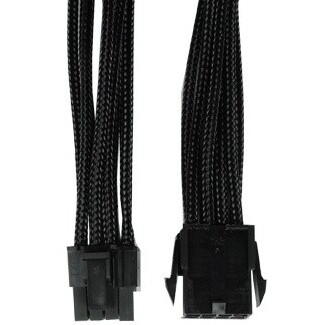 GELID 6+2-pin, 0.3m (CA-8P-05) Black