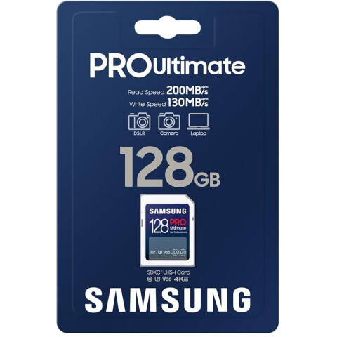 Карта памяти 128Gb SD Samsung PRO Ultimate (MB-SY128S/WW)_1