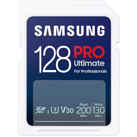 Карта памяти 128Gb SD Samsung PRO Ultimate (MB-SY128S/WW)