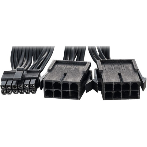 Кабель 2x PCI-E 8-pin - PCI-E 12-pin, 0.4м, Cooler Master CMA-SEPC18XXBK1-GL_0
