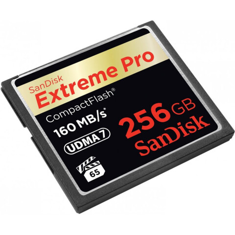 Карта памяти 256Gb Compact Flash SanDisk Extreme Pro (SDCFXPS-256G-X46)