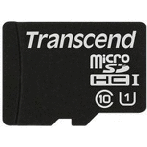 Карта памяти 16Gb MicroSD Transcend (TS16GUSDCU1)