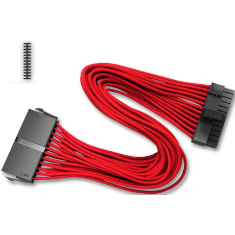 Удлинитель питания ATX 24-pin, 0.3м, DeepCool EC300-24P-RD