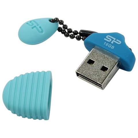 USB Flash накопитель 16Gb Silicon Power Touch T30 Blue (SP016GBUF2T30V1B)_0