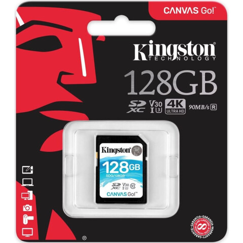 Карта памяти 128Gb SD Kingston (SDG/128GB)