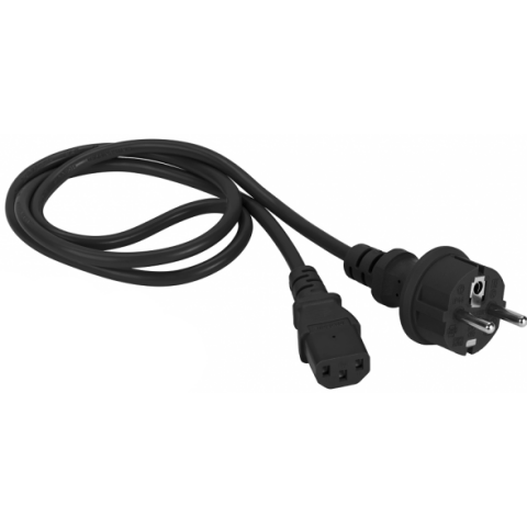 Кабель питания Schuko - IEC-320-C13, 7м, Lanmaster LAN-PP13/SH-7.0-BK