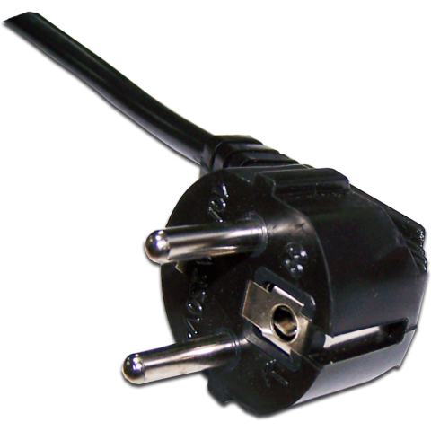 Кабель питания IEC-320-C19 - Schuko, 0.5м, Lanmaster LAN-PP19/SHA-0.5-BK_0