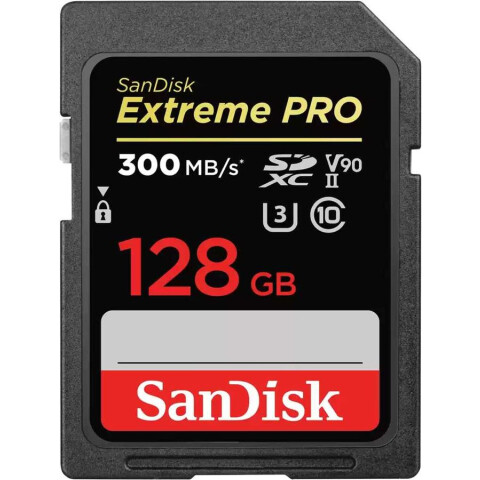 Карта памяти 128Gb SD SanDisk Extreme Pro (SDSDXDK-128G-GN4IN)