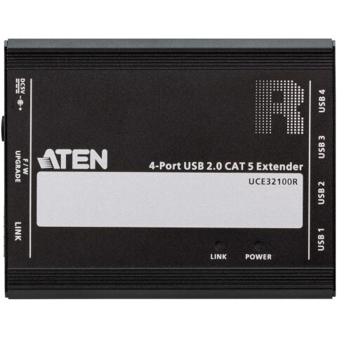Кабель удлинительный USB 2.0 B (F) - LAN - 4xUSB A (F), ATEN UCE32100_1