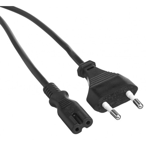 Кабель питания CEE 7/16 - IEC-320-C7, 0.5м, Exegate ES281004RUS