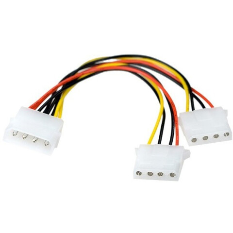 Переходник Molex - 2x Molex, Exegate EX-CC-PSU-1