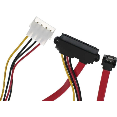 Переходник SATA/Molex - SATA Slimline, 0.45м, VCOM VHC7702_0