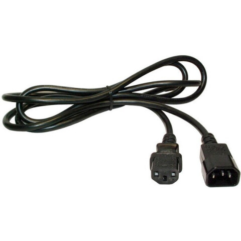 Кабель питания IEC-320-C13 - IEC-320-C14, 3м, Lanmaster LAN-PP13/14-3.0-BK