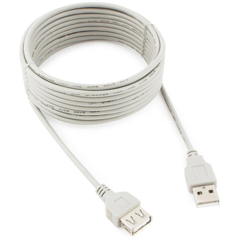Кабель удлинительный USB 2.0 A (M) - A (F), 4.5м, Gembird CC-USB2-AMAF-15