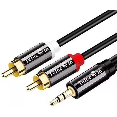 Кабель 3.5 Jack (M) - 2xRCA (M), 1.5м, Telecom TAV7183M-1.5M