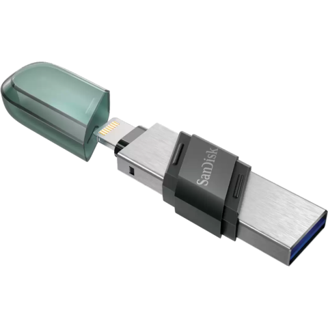USB Flash накопитель 256Gb SanDisk iXpand Flip (SDIX90N-256G-GN6NE)_3