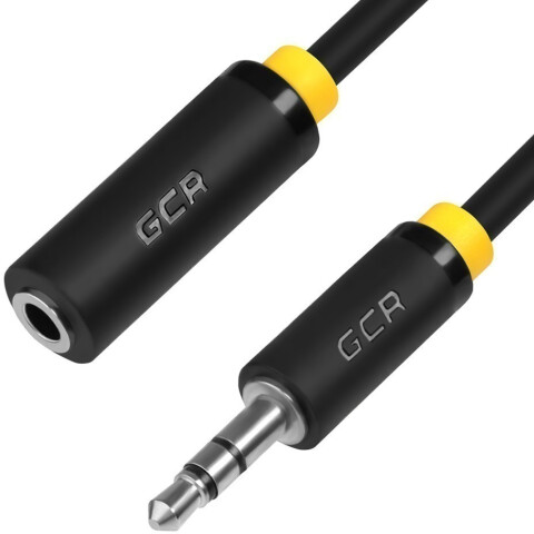 Кабель удлинительный 3.5 Jack (M) - 3.5 Jack (F), 1.5м, Greenconnect GCR-STM1114-1.5m