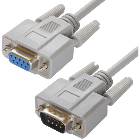 Кабель удлинительный COM (M) - COM (F), 5м, Greenconnect GCR-DB903-5m