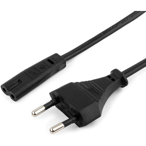 Кабель питания CEE 7/16 - IEC-320-C7, 1.8м, Gembird PC-184-VDE-1.8М_0
