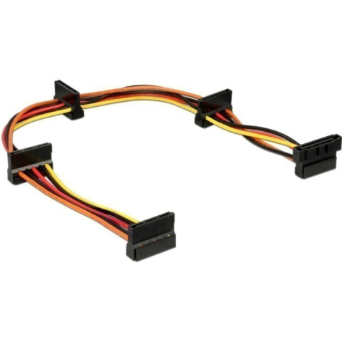 Кабель SATA Power - 4x SATA Power, 0.4м, Gembird CC-SATAMF-03_1