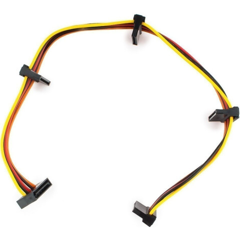 Кабель SATA Power - 4x SATA Power, 0.4м, Gembird CC-SATAMF-03_0