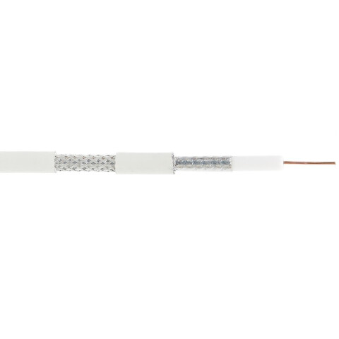 Кабель антенный/коаксиальный 100м, NETLAN EC-C2-32123A-WT-1