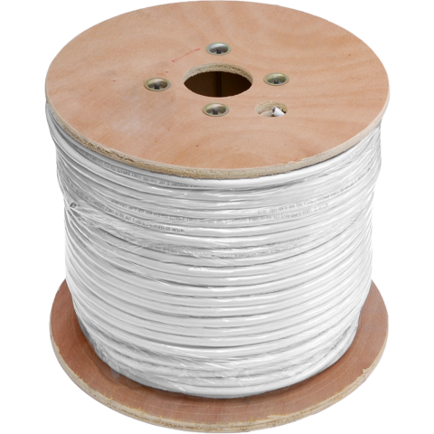 Кабель антенный/коаксиальный 305м, NETLAN EC-C2-21123A-WT-3_0
