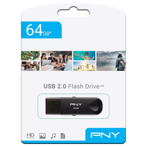 USB Flash накопитель 64Gb PNY Attache Classic (FD64GATTCKTRK-EF)_2