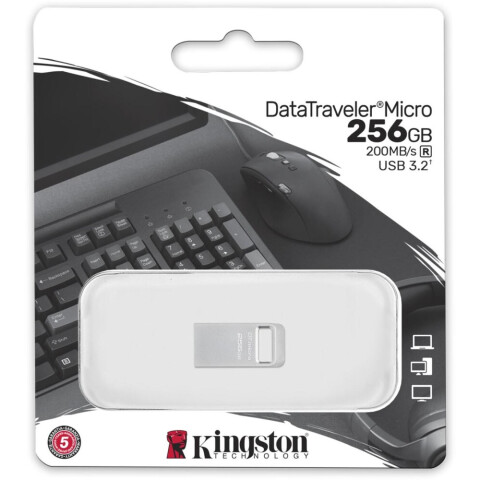 USB Flash накопитель 256Gb Kingston DataTraveler Micro G2 (DTMC3G2/256GB)_1