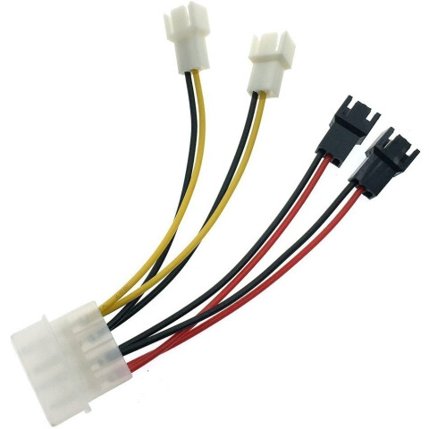 Переходник Molex - 4x 3Pin, Espada e4PINm-4X3pINm