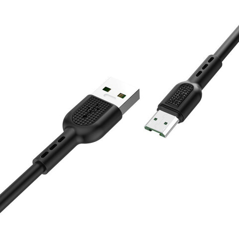 Кабель USB - microUSB, 1м, HOCO X33 Black (HC-09141)_0