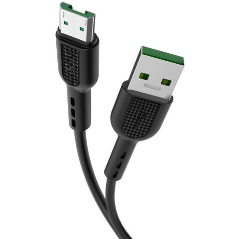 Кабель USB - microUSB, 1м, HOCO X33 Black (HC-09141)_1