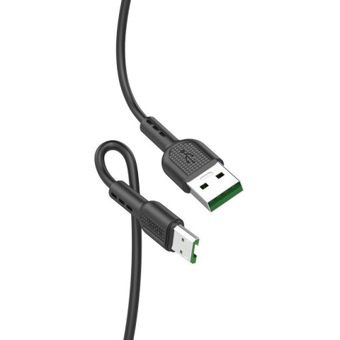 Кабель USB - microUSB, 1м, HOCO X33 Black (HC-09141)_2