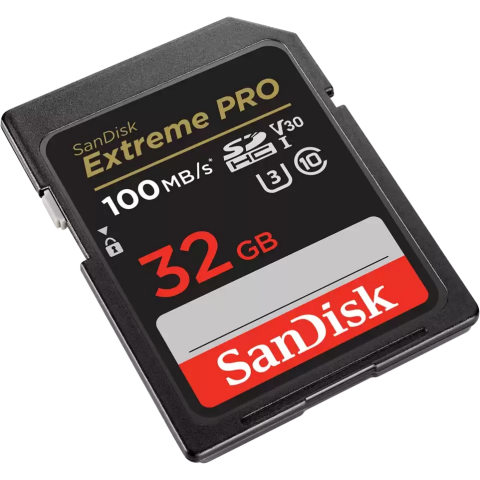 Карта памяти 32Gb SD SanDisk Extreme Pro (SDSDXXO-032G-GN4IN)_0
