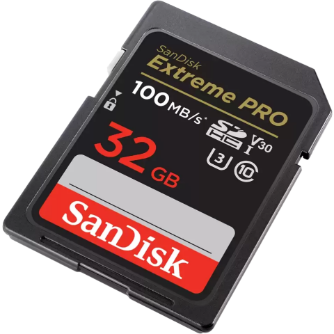 Карта памяти 32Gb SD SanDisk Extreme Pro (SDSDXXO-032G-GN4IN)_1