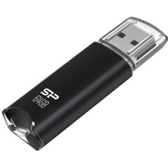 USB Flash накопитель 64Gb Silicon Power Helios H02 Black (SP064GBUF2H02V1K)_0