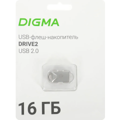 USB Flash накопитель 16Gb Digma DRIVE2 (DGFUM016A20SR)_0