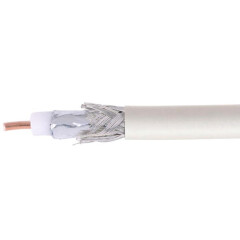 Кабель антенный/коаксиальный 100м, Cablexpert RG-6U-CU-2_0