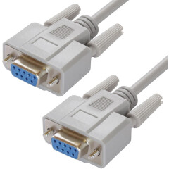 Кабель Greenconnect COM (F) - COM (F), 3м (GCR-DB9CF2F-3m)_0