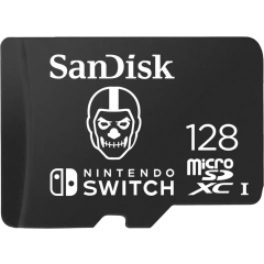 Карта памяти 128Gb MicroSD SanDisk Nintendo Switch (SDSQXAO-128G-GN6ZG)_0