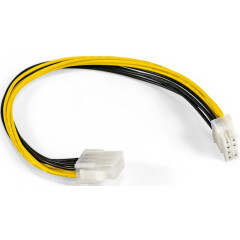 Кабель удлинительный 8-pin EPS - 8-pin EPS, 0.2м, ExeGate EX-EXT-8M8F-0.2_1