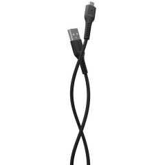 Кабель USB - microUSB, 1м, More Choice K16m Black_0