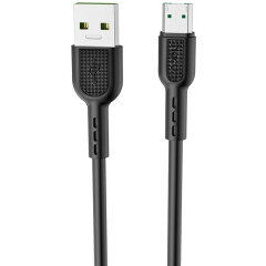 Кабель USB - microUSB, 1м, HOCO X33 Black (HC-09141)_0