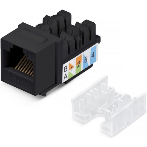 Вставка RJ-45 Cabeus KJ-RJ45-CAT.5E-90-SW-BK